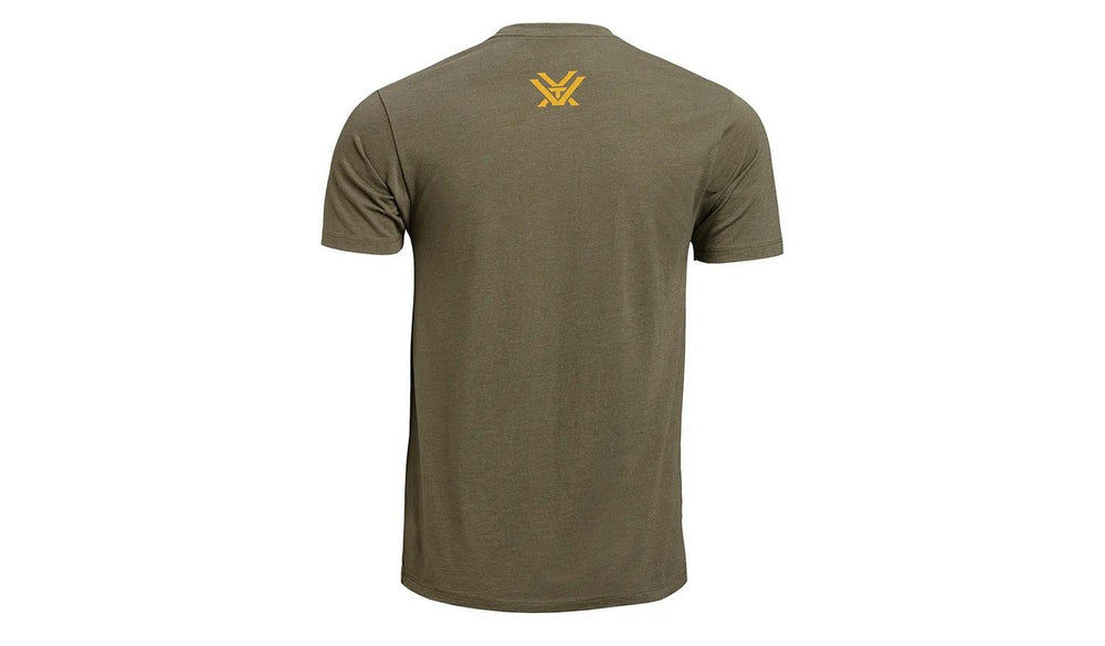 Vortex Trigger Press T-Shirt Military Heather S (Victim Weight) – view 2