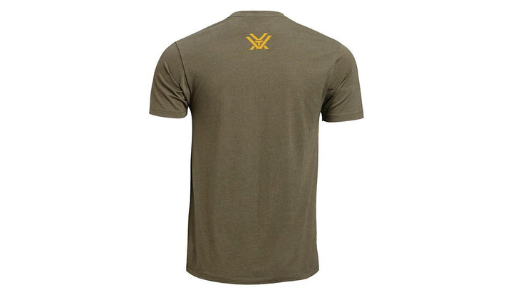 Vortex Trigger Press T-Shirt Military Heather S (Victim Weight)