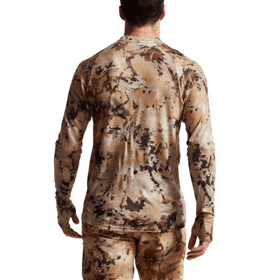 Sitka Core Merino 120 LS Crew Optifade Waterfowl