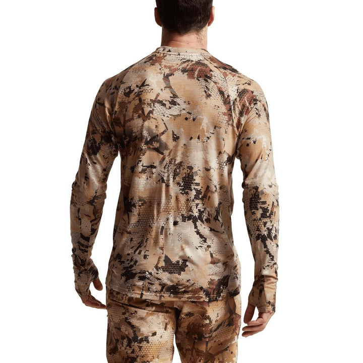 Sitka Core Merino 120 LS Crew Optifade Waterfowl