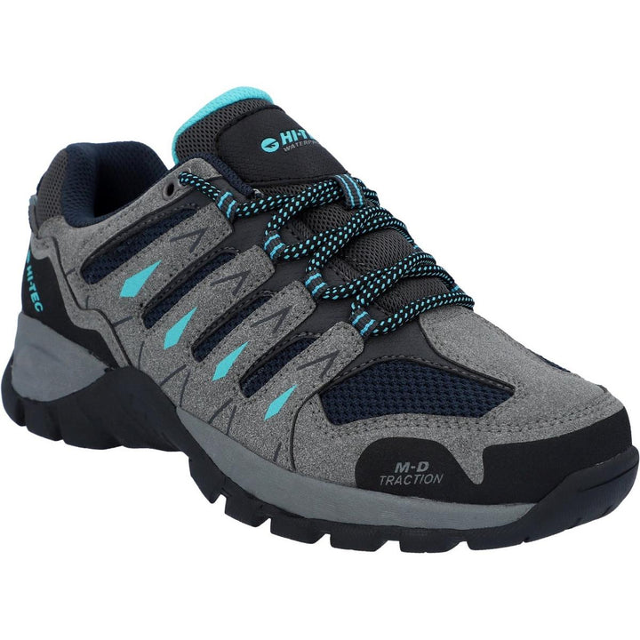 Hi-Tec Corzo Low Hikers Cool Grey/Navy Blue/Curacao