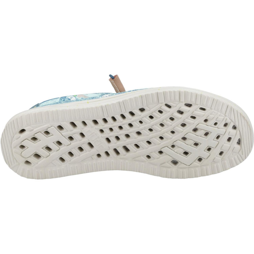 HEYDUDE Wally H2O Tropical Shoe Blue Tropical – view 2