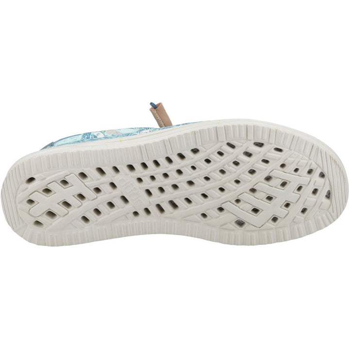 HEYDUDE Wally H2O Tropical Shoe Blue Tropical – view 2