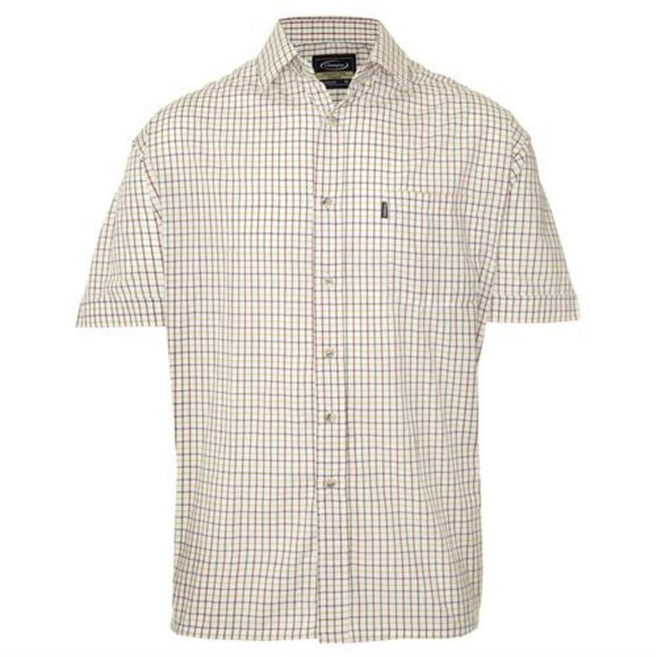Champion Mens Champion Short Sleeve Tattersall Shirt
