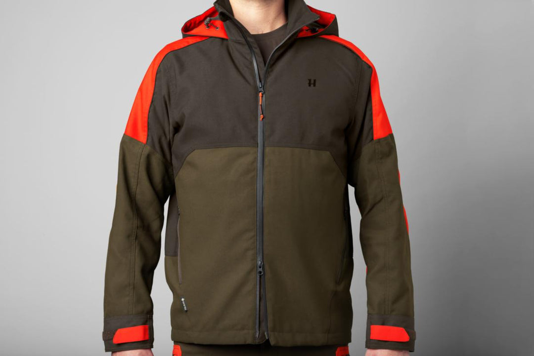 Harkila Pro Hunter Dog Keeper GTX jacket - Willow green/Oran