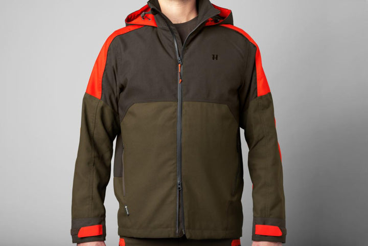 Harkila Pro Hunter Dog Keeper GTX jacket - Willow green/Oran