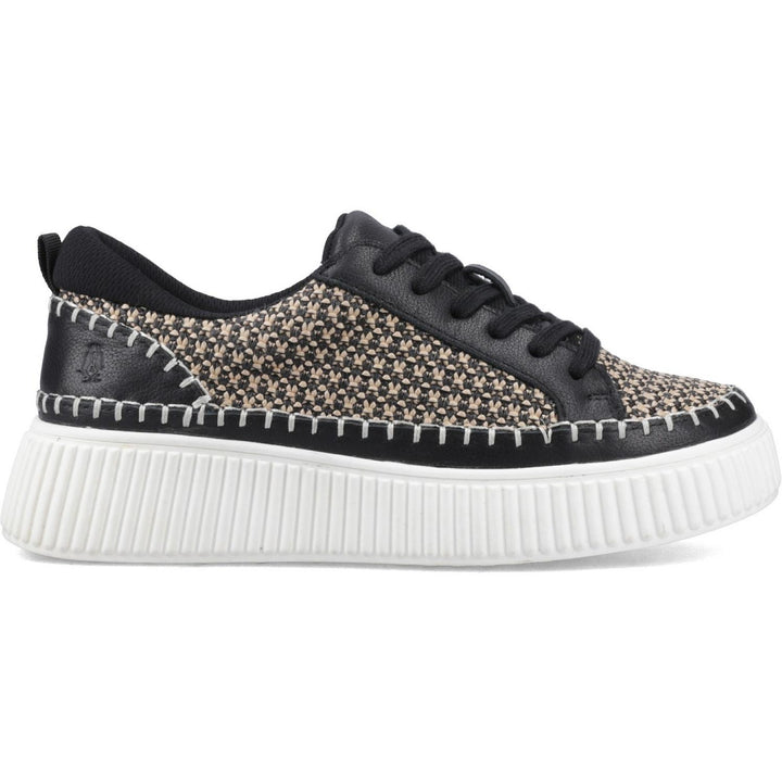Haisley Woven Trainer Black