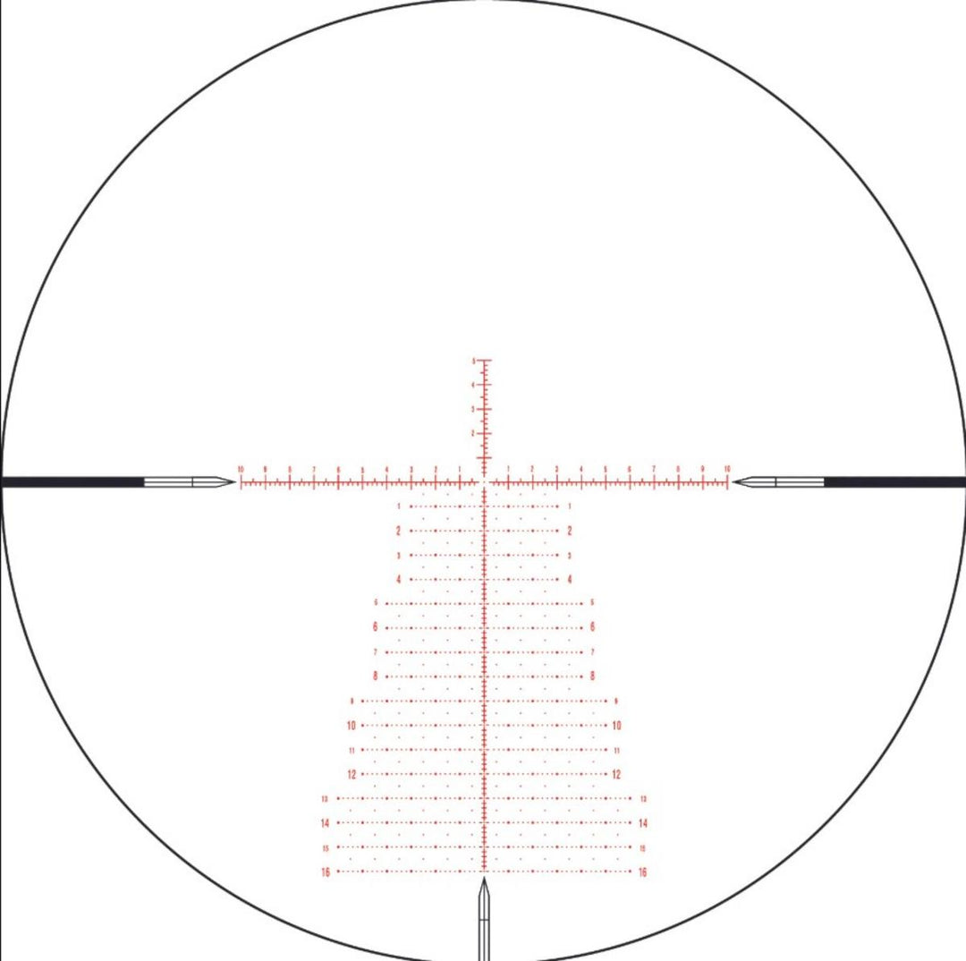 Wulf Defender 2.0 ED 5-25x56 FFP W-MIL5 0.1 MRAD Rifle Scope