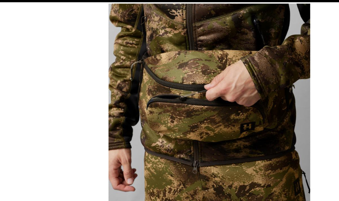 Härkila Deer Stalker Camo Waist Pack AXIS MSP Forest Green