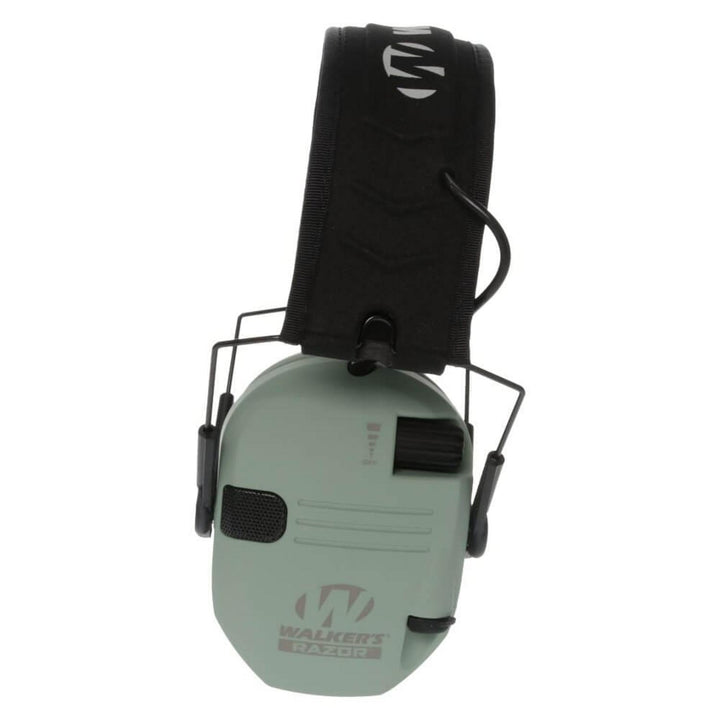 Walker's Razor Slim Electronic Ear Muffs - Sage Green