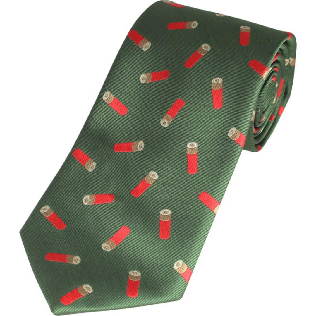 Jack Pyke Cartridge Tie Green - 100% polyester, Length 150cm