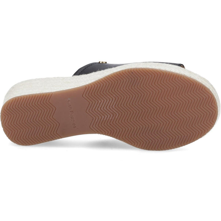 Willow Rattan Slide Black