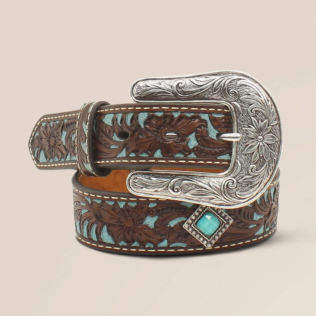 Ariat Girls Fancy Tooled Overlay