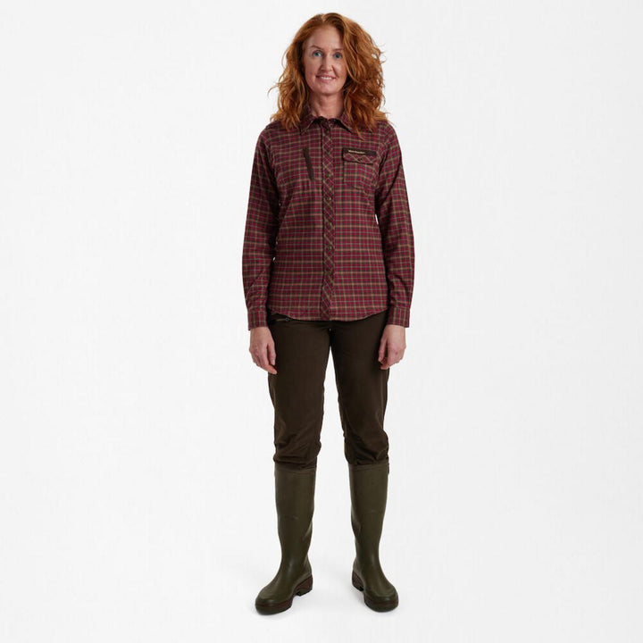 Deerhunter Lady Ava Shirt Red Check