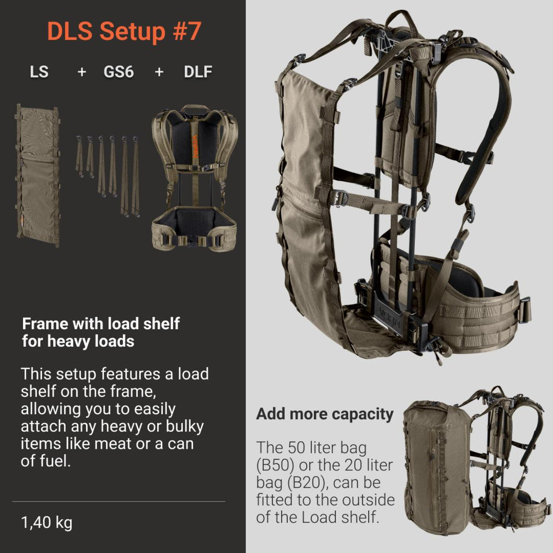 Vorn DLS Setup #7 - The Workhorse - Developed to carry heavier weights
