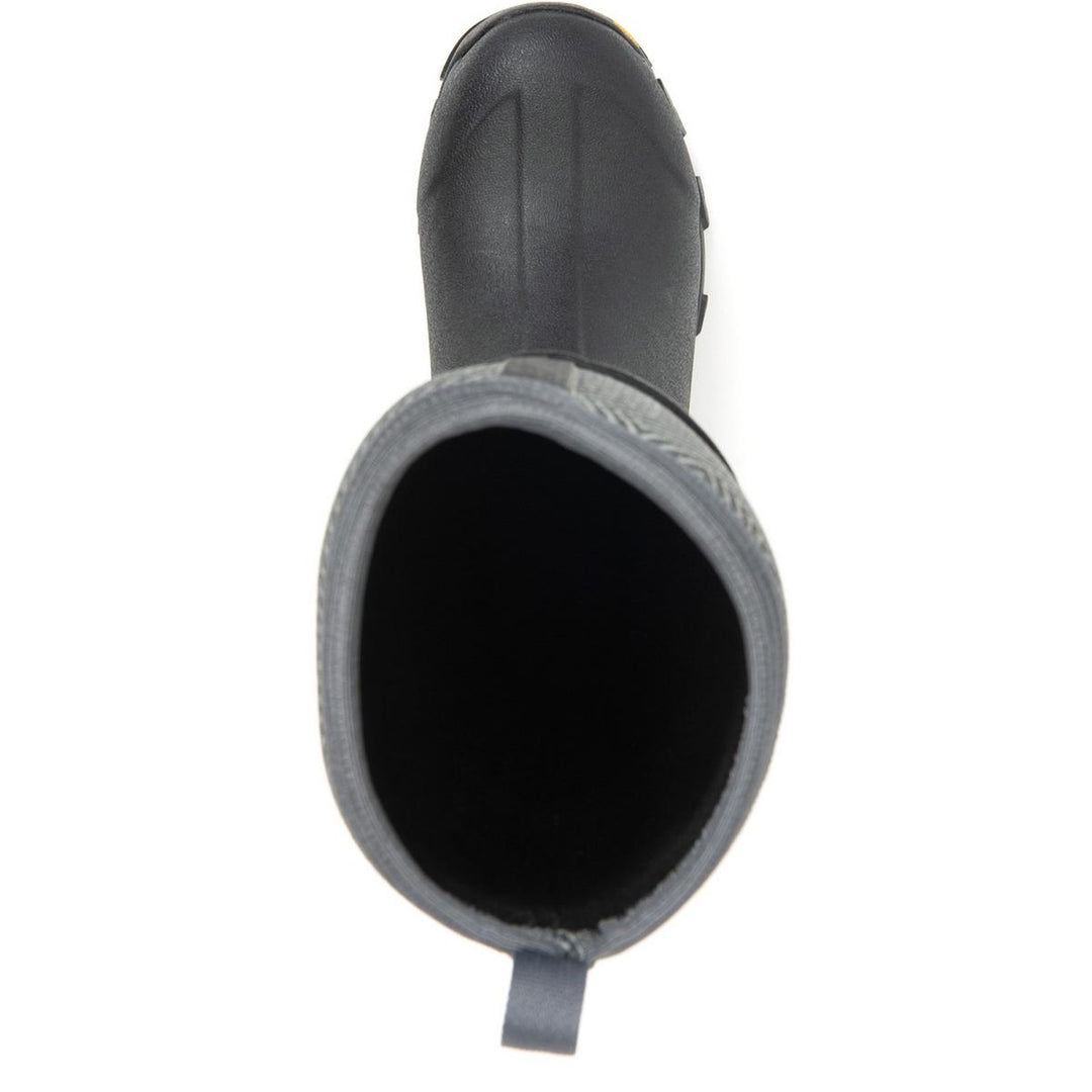 Muck Boots Arctic Ice Tall Wellingtons Black/Grey Geometric