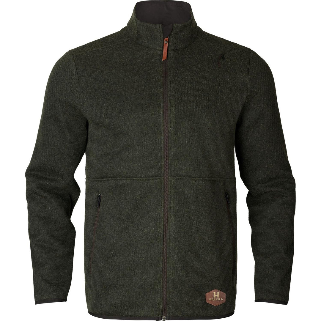 Harkila Metso Full Zip Sweater, Willow Green – view 2