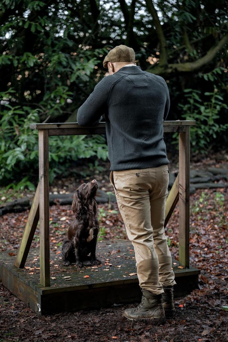 Harkila Vincent merino half zip pullover Dark – view 4