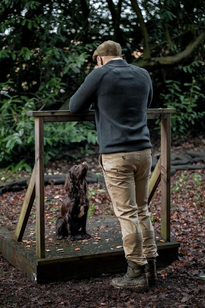 Harkila Vincent merino half zip pullover Dark – view 4