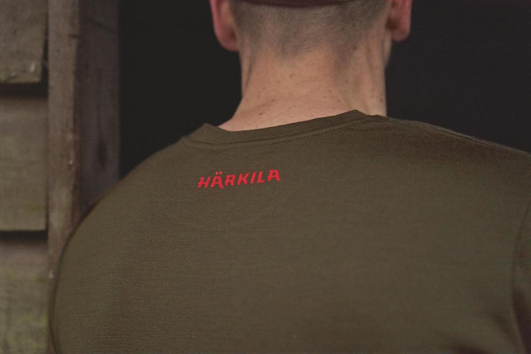 Harkila Härkila Game L/S t-shirt Willow green moose – view 5