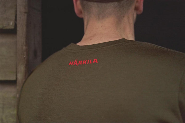 Harkila Härkila Game L/S t-shirt Willow green moose – view 5