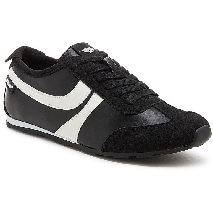 Rocket Dog Destin PU Combo Trainers Black/White