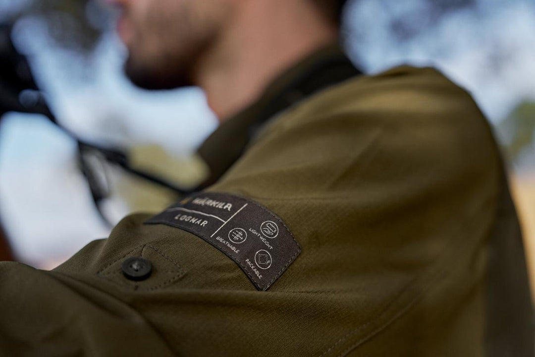 Harkila Logmar lightweight L/S shirt Dark olive/Willow