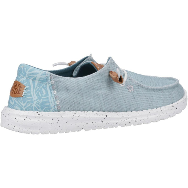 HEYDUDE Wendy Heathered Slub Tropical Shoe