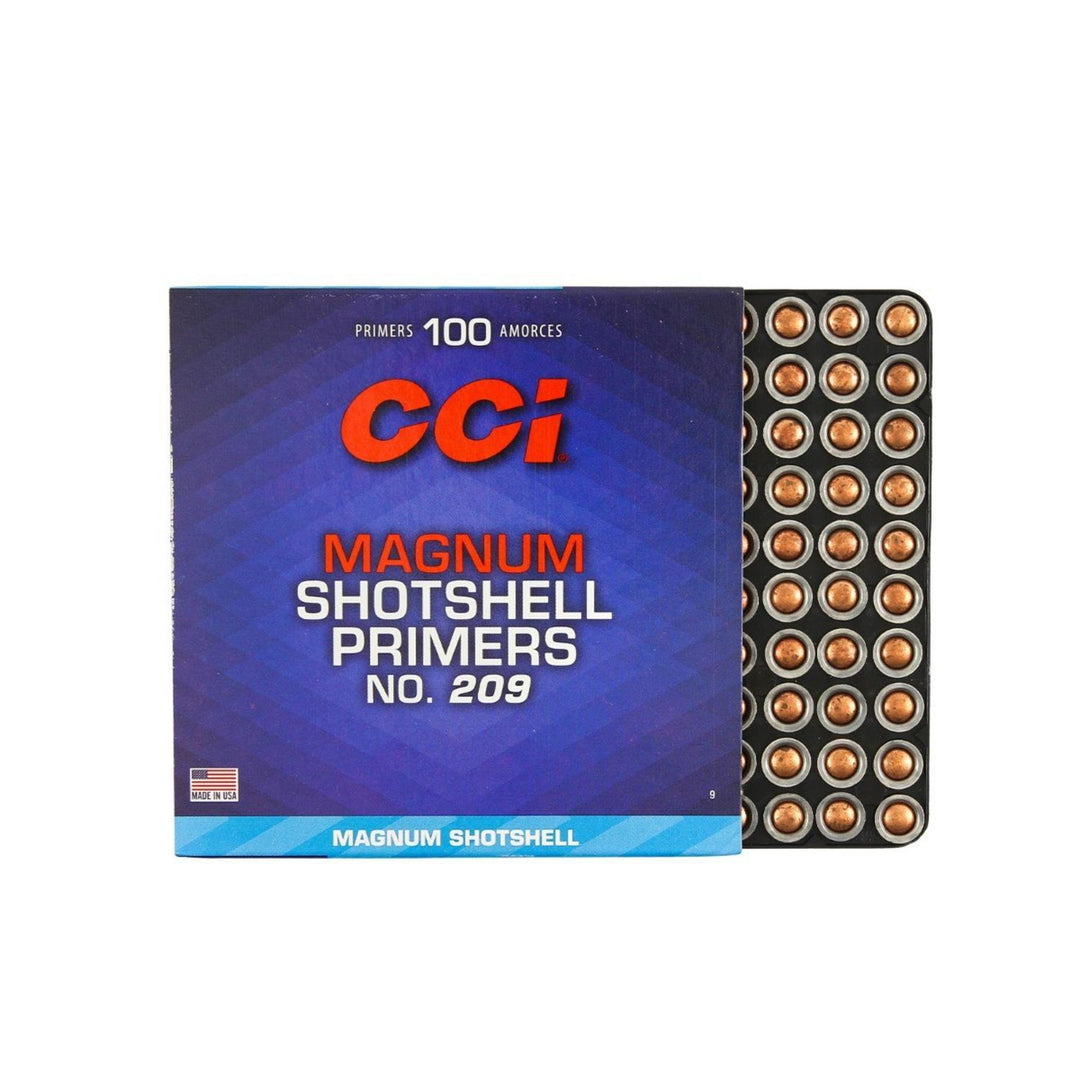 CCI No.209 Magnum Shotgun Primers, Pack of 1000
