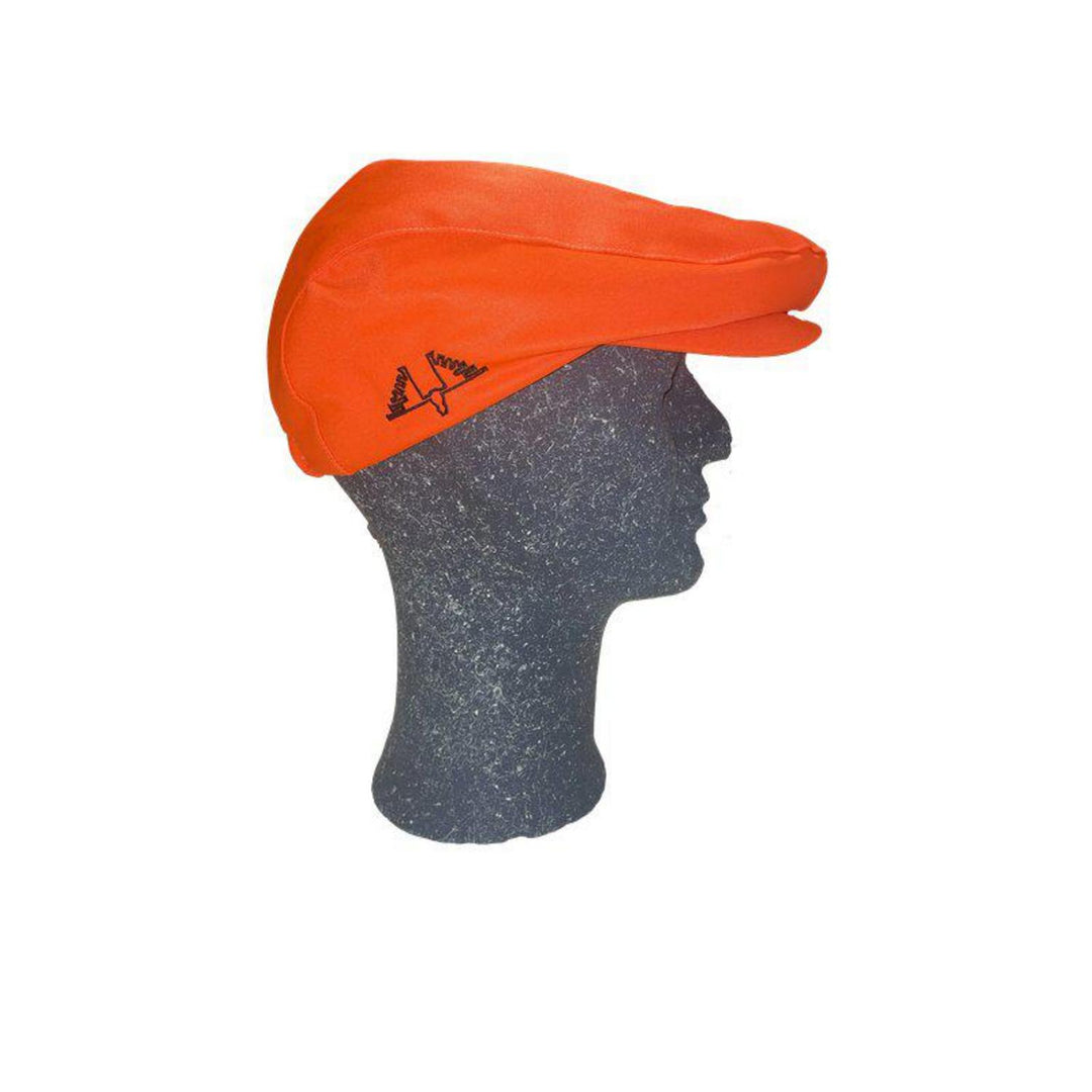 Protect Flat Cap - Orange Neon