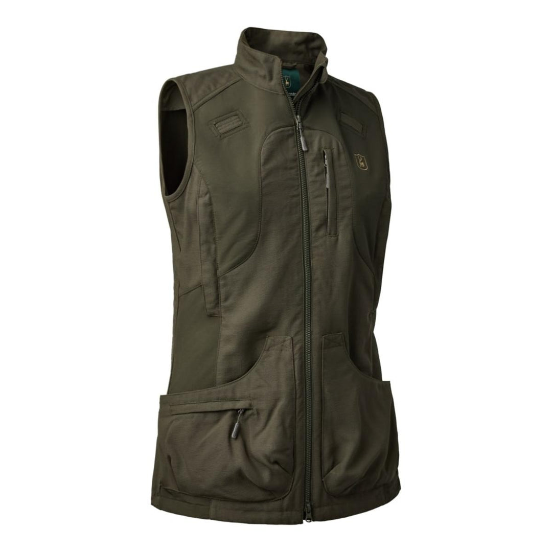 Deerhunter Lady Ann Extreme Waistcoat - Palm Green