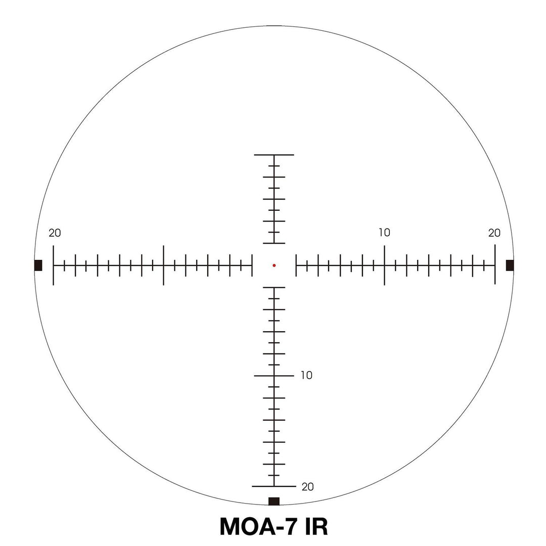Sightron S6 5-30x56 ED SFP Illuminated MOA-7 1/4MOA 34mm Rifle Scope
