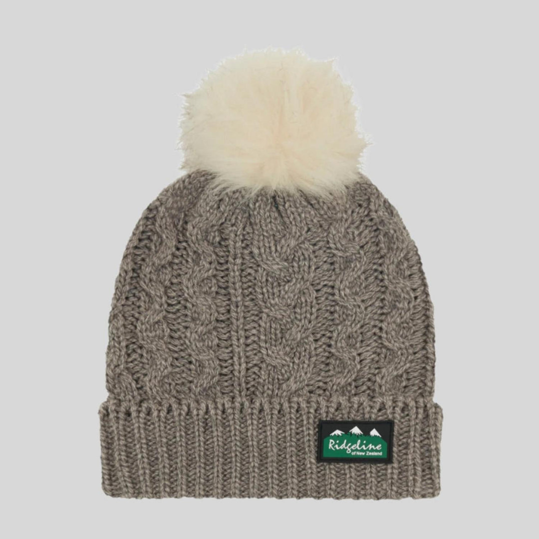 Ridgeline Nordic Fleck Bobble Hat Teak – view 27