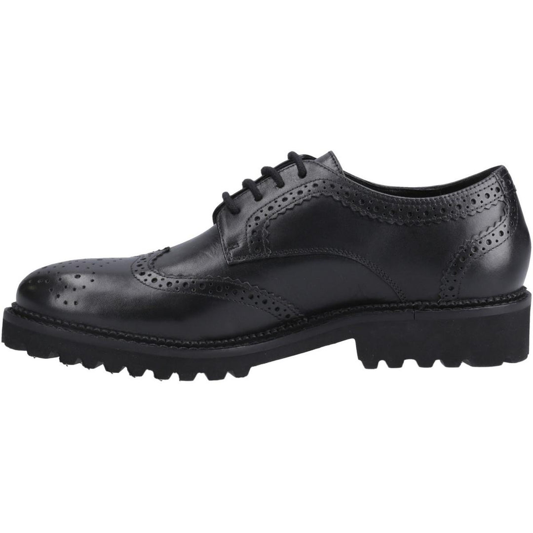 Hush Puppies Gabi Lace Up Snr2 Black