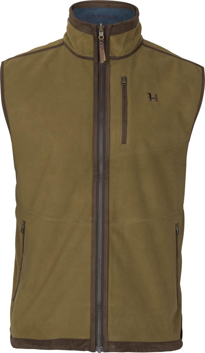 Harkila Kamko Estate WSP reversible waistcoat Dark olive/Sea