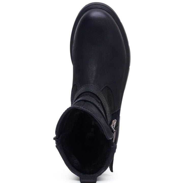 Celine Buckle Boot BLACK