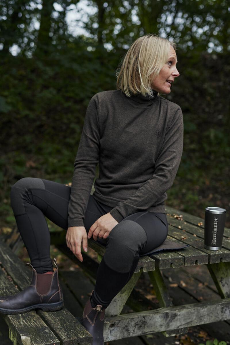 Deerhunter Lady Darlington Roll Neck Dark Elm
