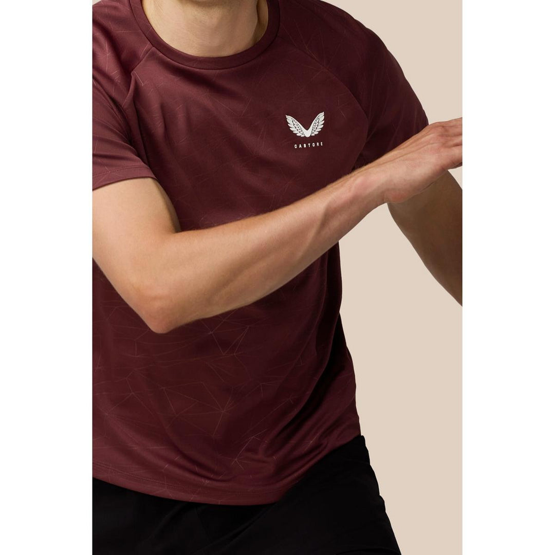 Castore Adapt Training T-Shirt Plum/Mint