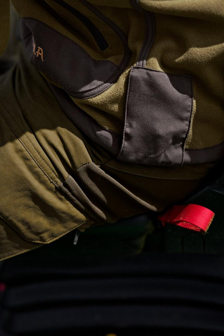 Harkila Kamko Fleece Dark olive/Arabian spice