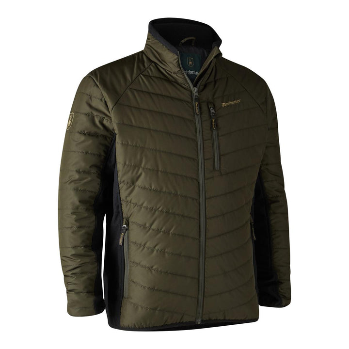 Deerhunter Moor Padded Jacket with softshell Adventure Green