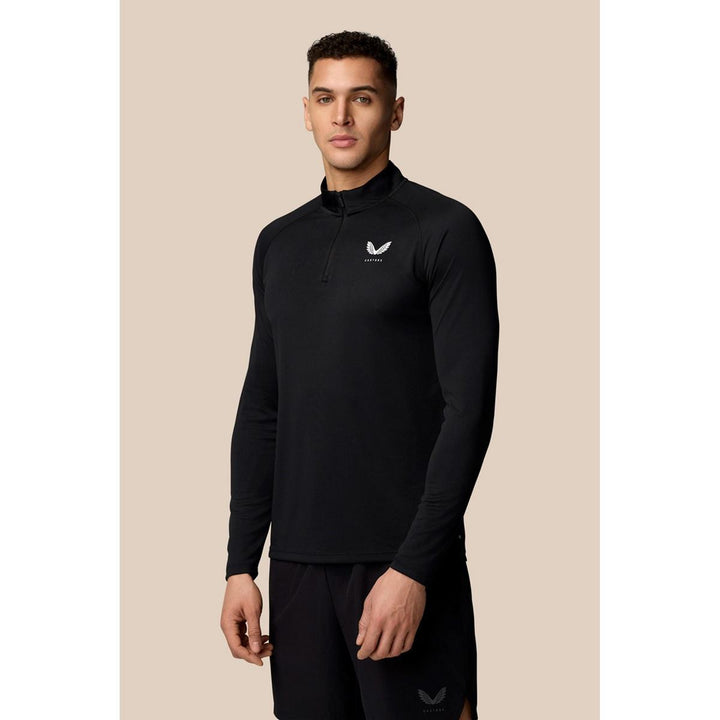 Castore Adapt Training 1/4 Zip Top Black/White