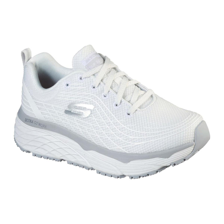 Skechers Workwear Max Cushioning Elite Sr Occupational Shoes White