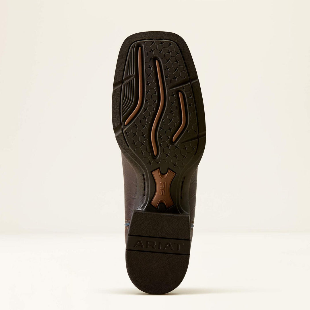 Ariat Ladies Round Up Holly Western Chc Crc Prt/dnm C
