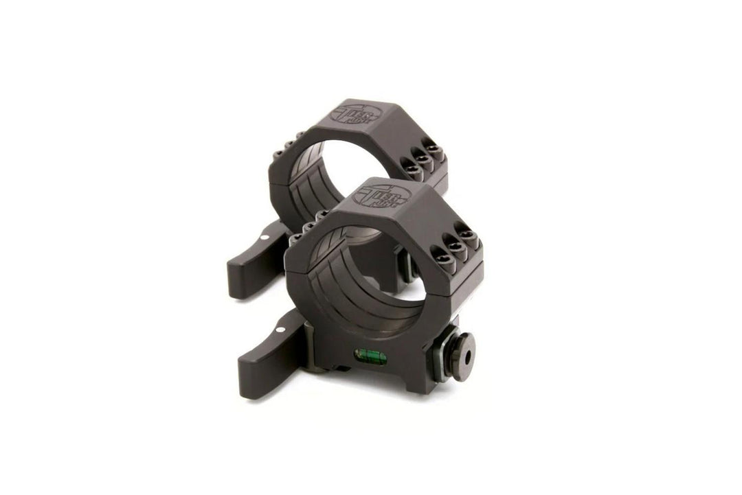Tier One QD TacRings 30mm High 6 Screw Scope Rings