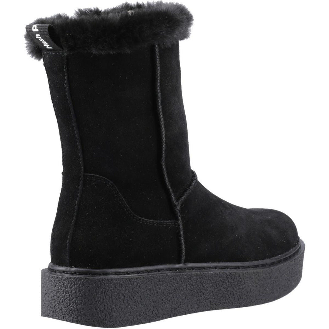 Hush Puppies Becca Mid Boot Black