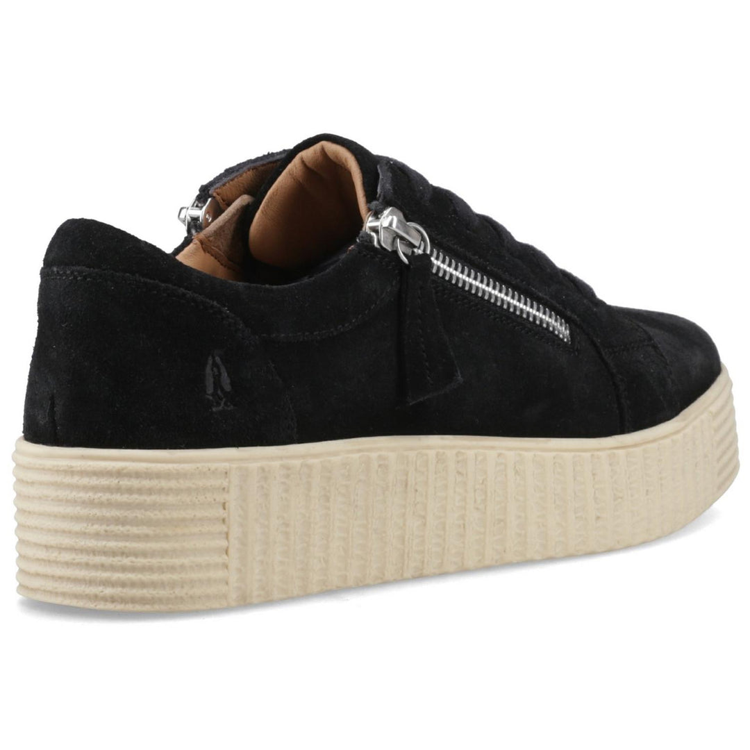 Tara Suede Trainer Black