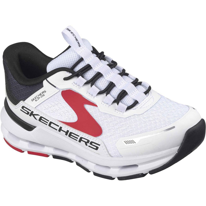 Skechers Glide-Step Plus Vista-Lane Trainer White/Black/Red