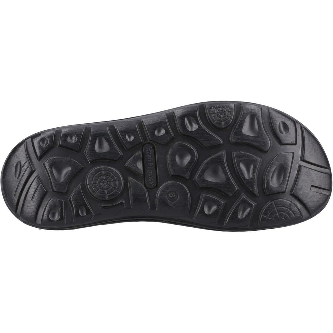 Hush Puppies Alan Toepost Sandal Black