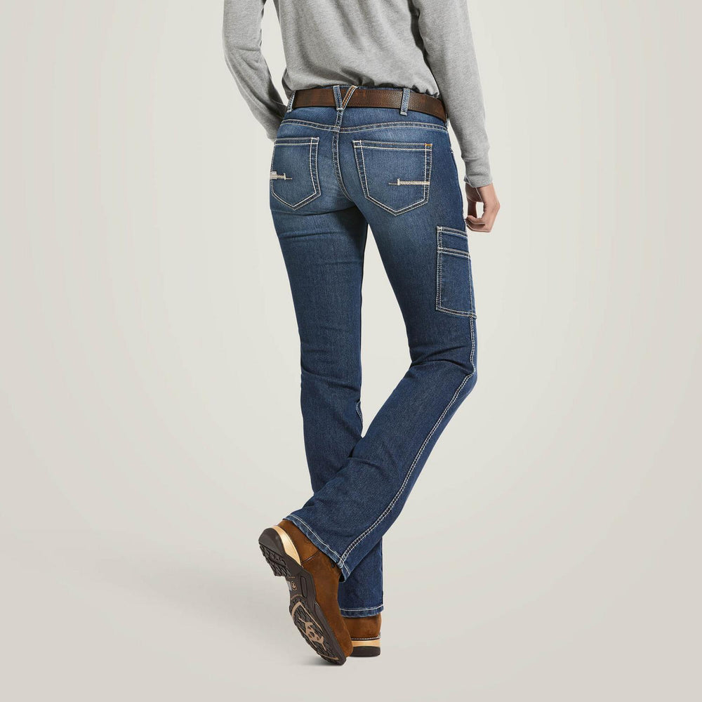 Ariat Ladies Rebar MR DuraStretch Riveter Straight Jean – view 2
