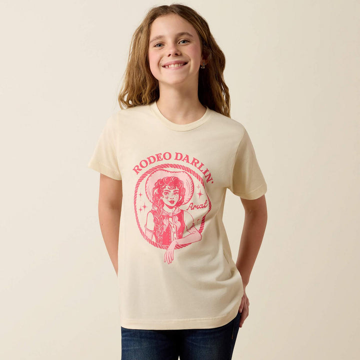 Ariat Girls Ariat Rodeo Darlin Short Sleeve T-Shirt